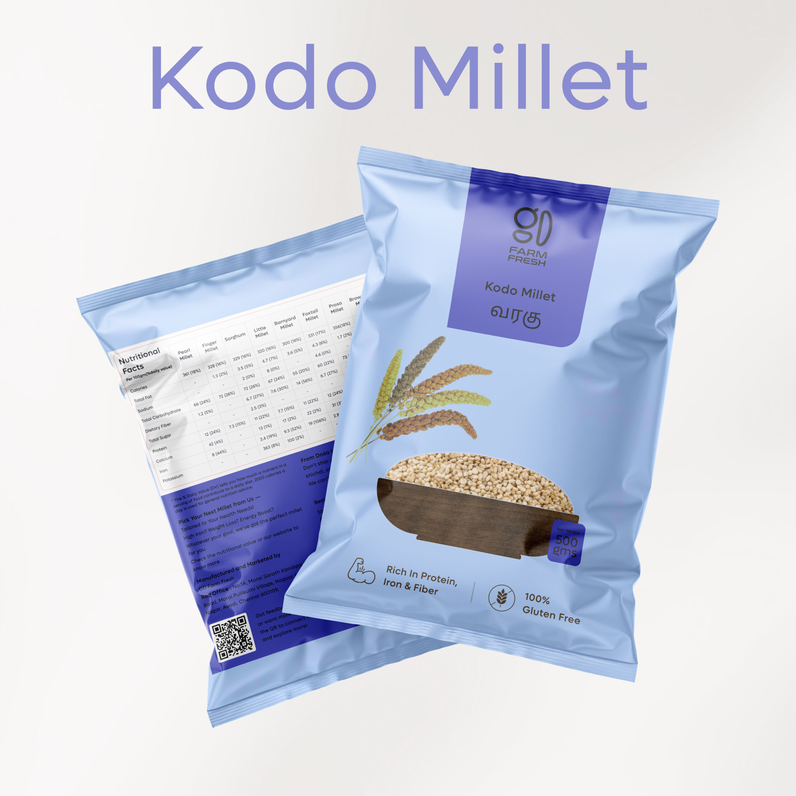 Kodo (Yellow) Millet / Varagu (வரகு)